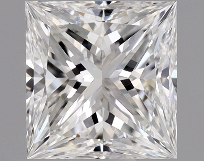 Diamante Naturale Taglio Princess 0.53ct VG/EX F VVS2 - GIA - 4.71x4.52x3.17mm