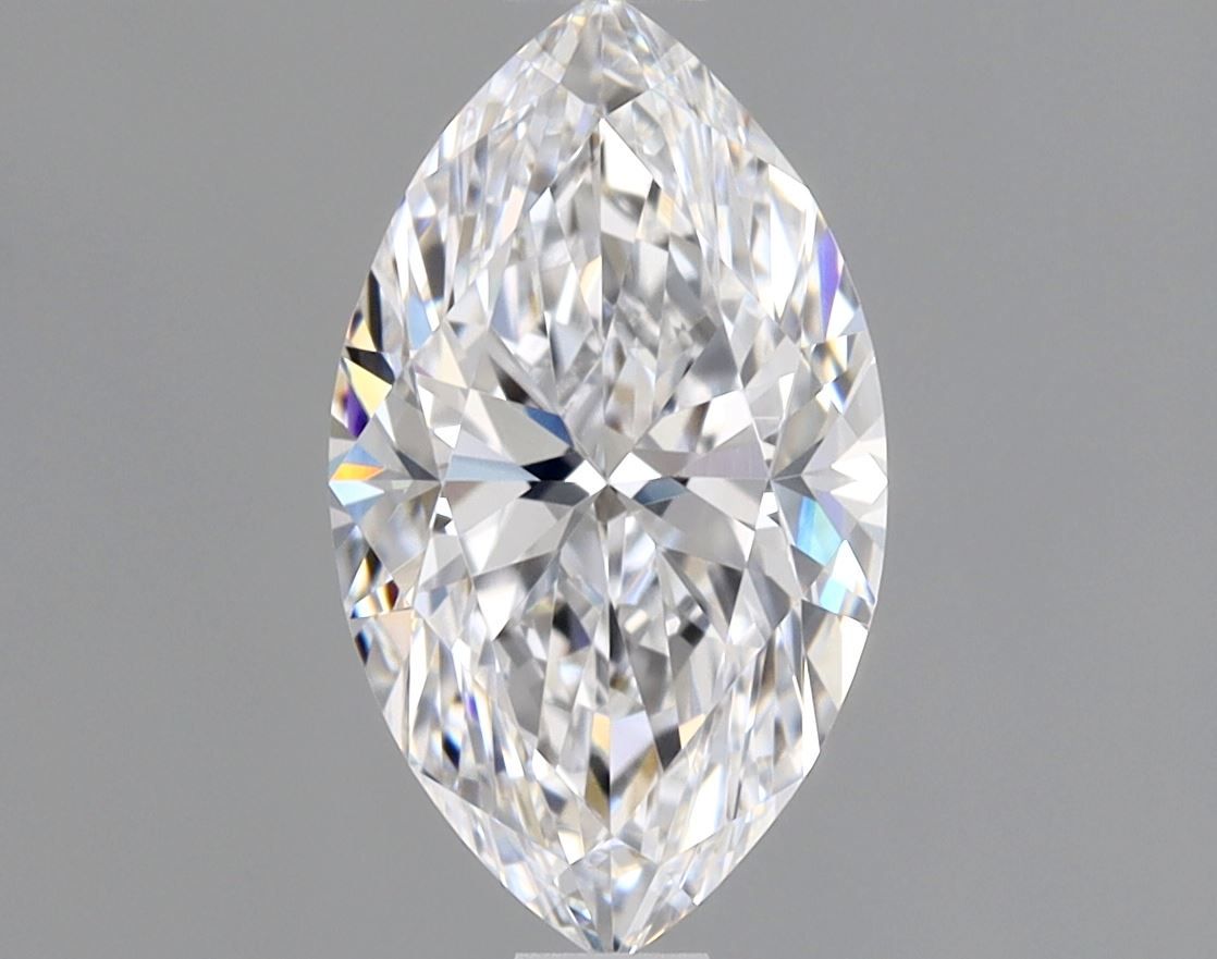 Diamante Naturale Taglio Marquise 1.02ct VG/EX D FL - GIA - 9.28x5.3x3.45mm