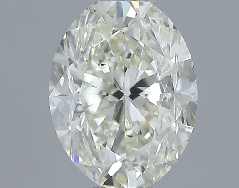 Diamante Naturale Taglio Ovale 1.01ct EX/EX J VS2 - IGI - 7.16x5.43x3.84mm