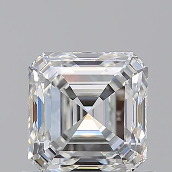 Diamante Naturale Taglio Asscher 0.9ct EX/VG H VVS1 - GIA - 5.22x5.11x3.51mm