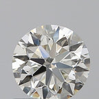 Diamante Naturale Taglio Brillante 0.6ct 3EX J VVS1 - IGI - 5.29x5.34x3.36mm