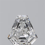 Diamante Naturale Taglio Scudo 1.05ct EX/EX E VVS1 - GIA - 6.59x6.58x3.46mm