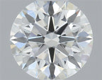 Diamante Naturale Taglio Brillante 0.63ct 3EX G VVS1 - IGI - 5.49x5.51x3.41mm