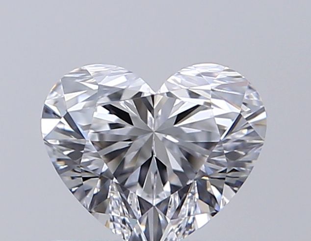 Diamante Naturale Taglio Cuore 0.65ct EX/EX D IF - GIA - 5.07x5.95x3.7mm