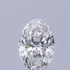 Diamante Naturale Taglio Ovale 0.33ct EX/EX D VVS1 - GIA - 5.84x3.89x2.38mm