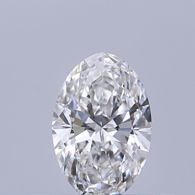 Diamante Naturale Taglio Ovale 0.33ct EX/EX D VVS1 - GIA - 5.84x3.89x2.38mm