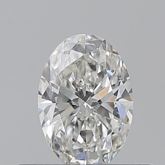 Diamante Naturale Taglio Ovale 0.43ct EX/EX G VVS1 - GIA - 6.03x4.2x2.64mm