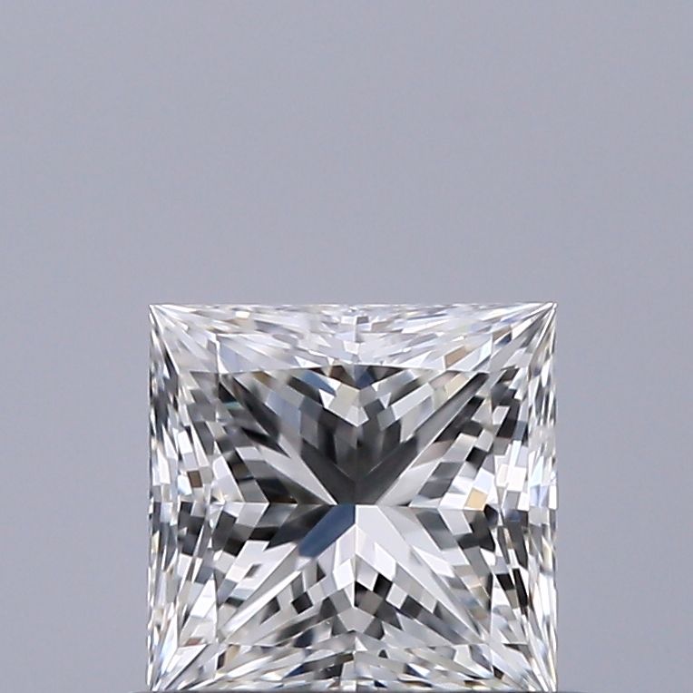 Diamante Naturale Taglio Princess 0.51ct EX/EX F VVS2 - IGI - 4.4x4.36x3.17mm