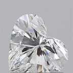 Diamante Naturale Taglio Cuore 1.01ct VG/VG G VVS2 - GIA - 6.31x7.19x4.22mm