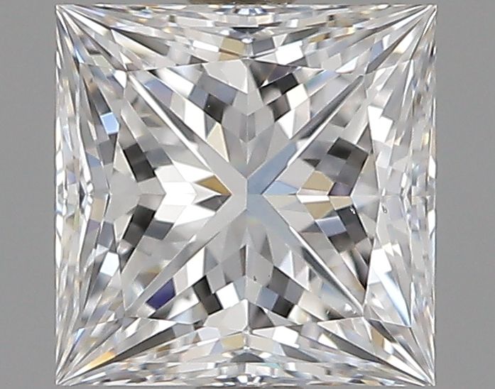 Diamante Naturale Taglio Princess 1.02ct VG/EX E VS2 - GIA - 5.58x5.55x4.0mm