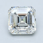 Diamante Taglio Smeraldo Quadrato 2ct EX/EX I VS1 - GIA - 6.98x6.96x4.59mm