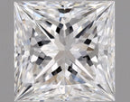 Diamante Naturale Taglio Princess 0.51ct VG/EX D IF - GIA - 4.46x4.44x3.17mm