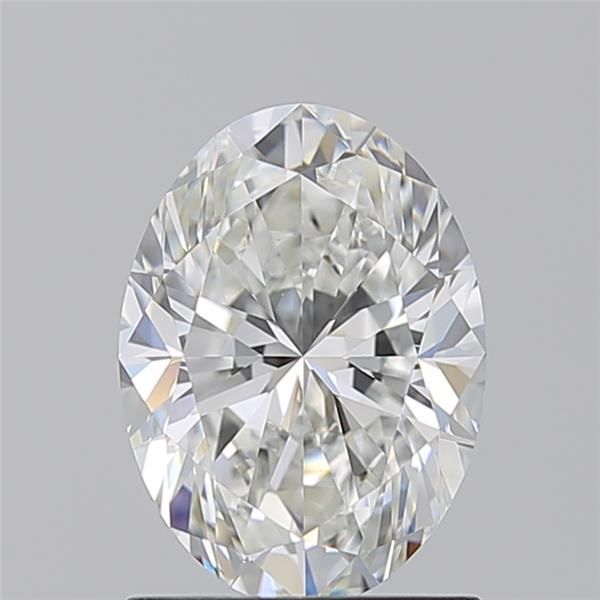 Diamante Naturale Taglio Ovale 1.3ct EX/EX G VS1 - GIA - 8.29x6.04x3.95mm