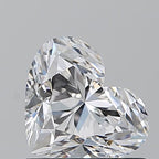 Diamante Naturale Taglio Cuore 0.81ct VG/EX D VVS2 - GIA - 5.36x6.43x4.11mm