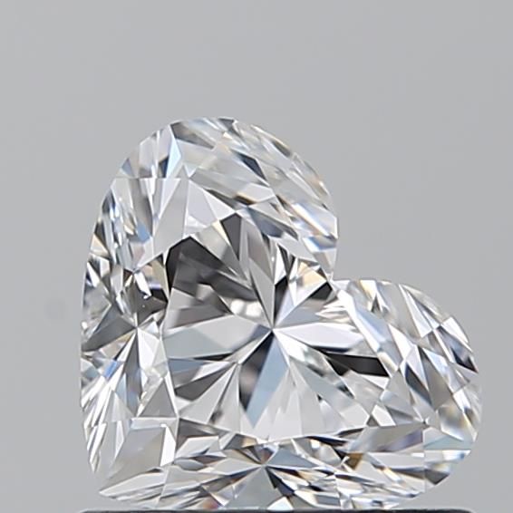 Diamante Naturale Taglio Cuore 0.81ct VG/EX D VVS2 - GIA - 5.36x6.43x4.11mm