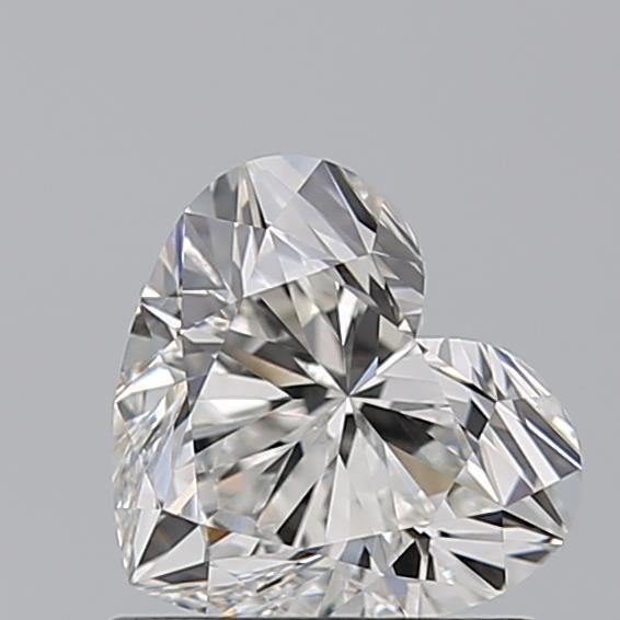 Diamante Naturale Taglio Cuore 1.05ct EX/EX G VVS2 - GIA - 6.18x6.96x4.09mm