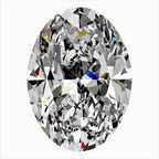 Diamante Naturale Taglio Ovale 0.32ct EX/EX H VVS2 - IGI - 5.29x3.84x2.43mm