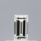 Diamante Naturale Taglio Baguette 0.24ct VG/EX D VVS1 - GIA - 4.94x2.61x1.89mm