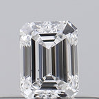 Diamante Naturale Taglio Smeraldo 0.18ct VG/VG D VVS1 - GIA - 3.72x2.73x1.91mm