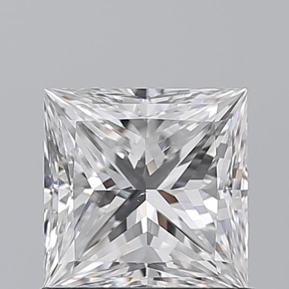 Diamante Naturale Taglio Princess 1.01ct EX/EX E VS1 - GIA - 5.61x5.59x4.01mm