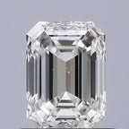Diamante Naturale Taglio Smeraldo 0.9ct EX/EX I VS2 - GIA - 6.4x4.65x3.14mm