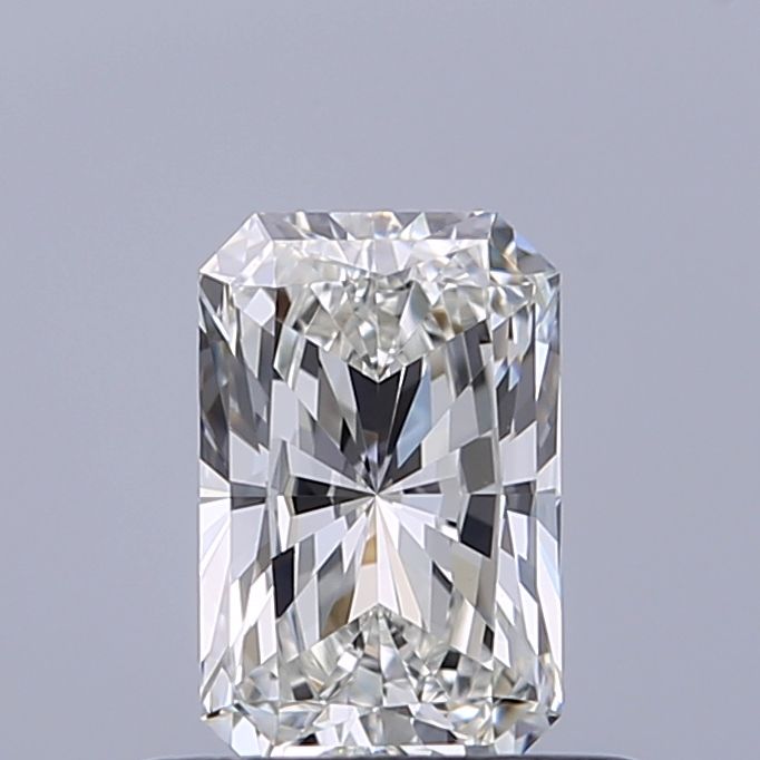 Diamante Naturale Taglio Radiant 0.5ct EX/VG H IF - GIA - 5.94x3.84x2.55mm
