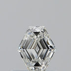 Diamante Naturale Taglio Esagonale 0.41ct EX/EX H IF - GIA - 5.25x4.5x2.62mm