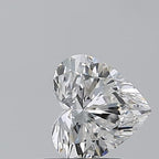 Diamante Naturale Taglio Cuore 1ct VG/EX E VVS1 - GIA - 6.41x6.99x4.0mm