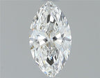 Diamante Naturale Taglio Marquise 0.52ct VG/EX E VVS1 - GIA - 8.01x4.24x2.67mm