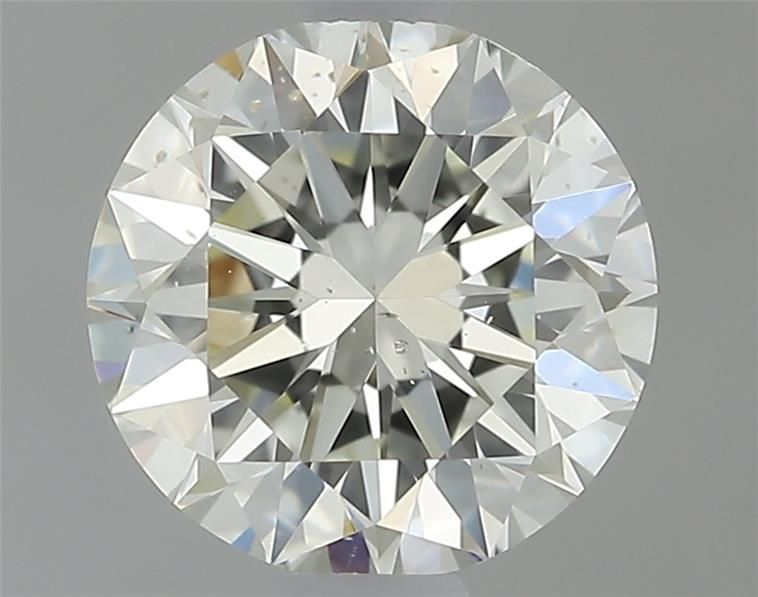 Diamante Naturale Taglio Brillante 0.6ct 3EX J VS2 - IGI - 5.36x5.39x3.35mm