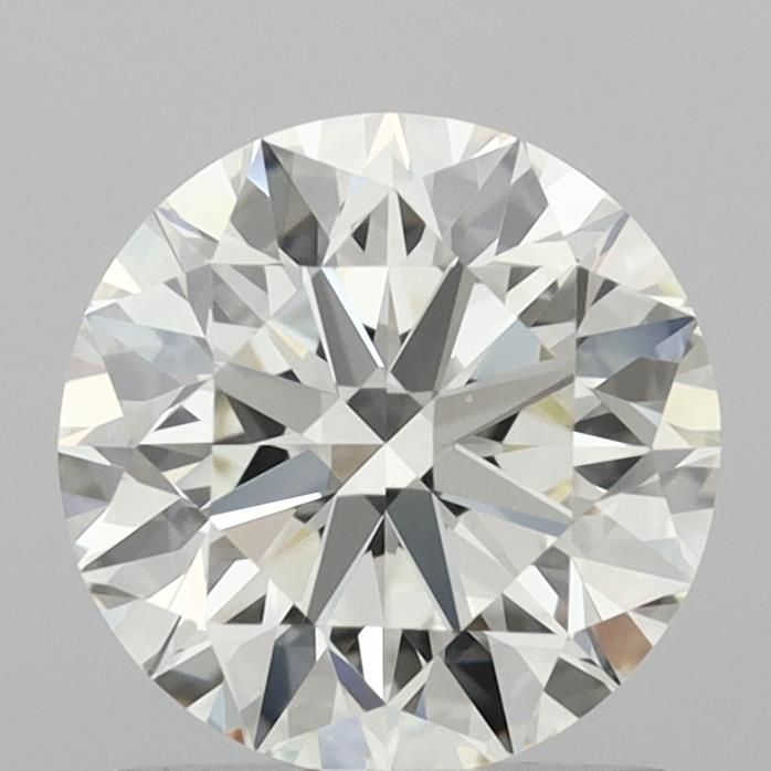 Diamante Naturale Taglio Brillante 1.36ct 3EX J VS1 - IGI - 6.94x7.02x4.41mm
