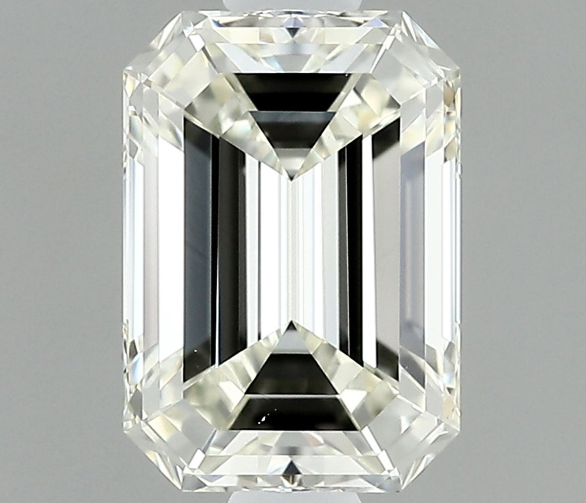 Diamante Naturale Taglio Smeraldo 0.9ct EX/EX J VVS2 - IGI - 6.72x4.71x3.18mm