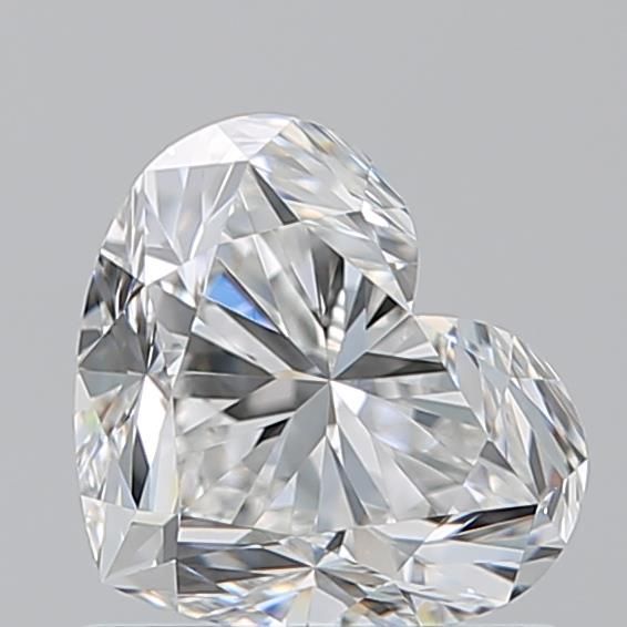 Diamante Naturale Taglio Cuore 1.01ct EX/EX F VVS1 - GIA - 5.68x6.72x4.26mm