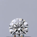 Diamante Naturale Taglio Brillante 0.3ct 3EX F VVS1 - IGI - 4.33x4.35x2.59mm