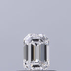 Diamante Naturale Taglio Smeraldo 0.3ct G/EX D IF - GIA - 4.64x3.16x2.16mm