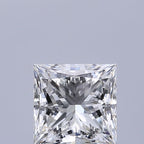 Diamante Naturale Taglio Princess 0.6ct VG/EX E VS1 - GIA - 4.55x4.51x3.34mm