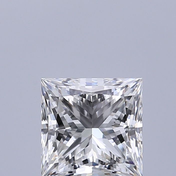 Diamante Naturale Taglio Princess 0.6ct VG/EX E VS1 - GIA - 4.55x4.51x3.34mm