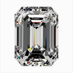 Diamante Naturale Taglio Smeraldo 0.4ct EX/EX H VS2 - IGI - 4.95x3.64x2.46mm
