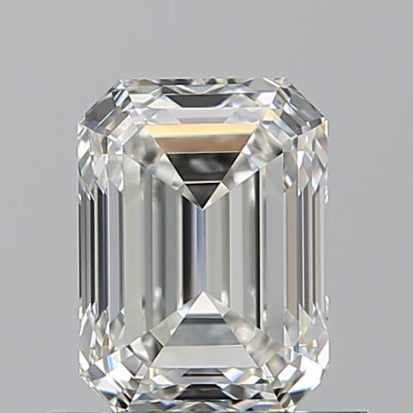 Diamante Naturale Taglio Smeraldo 0.9ct VG/EX H VVS1 - GIA - 6.2x4.55x3.23mm