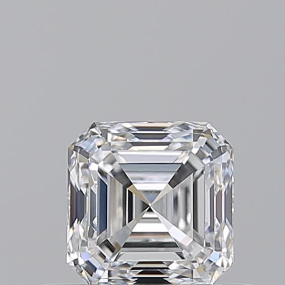Diamante Naturale Taglio Asscher 0.5ct VG/EX E VVS1 - GIA - 4.32x4.27x2.92mm