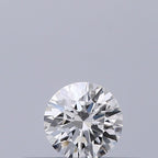Diamante Naturale Taglio Brillante 0.19ct 3EX F VVS2 - GIA - 3.72x3.74x2.29mm