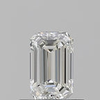 Diamante Naturale Taglio Smeraldo 0.5ct G/VG H VVS2 - GIA - 5.91x3.7x2.39mm