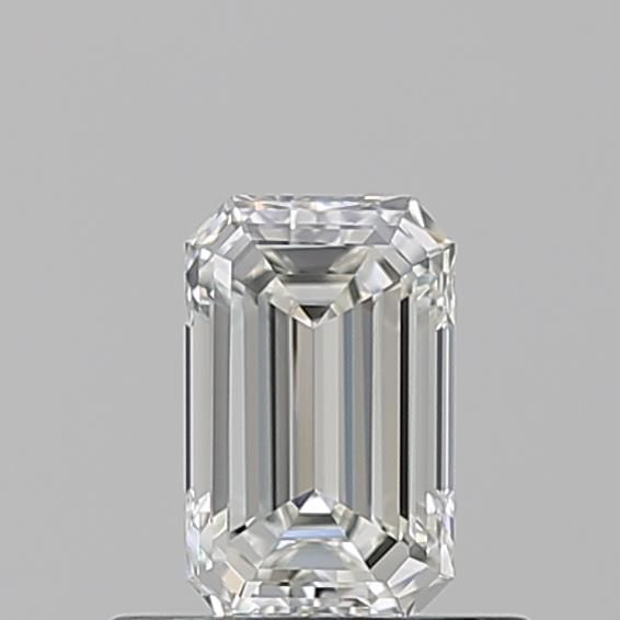 Diamante Naturale Taglio Smeraldo 0.5ct G/VG H VVS2 - GIA - 5.91x3.7x2.39mm
