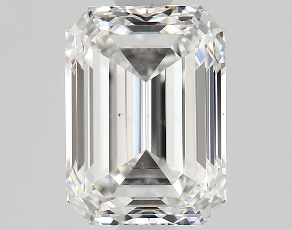 Diamante Naturale Taglio Smeraldo 1.3ct EX/EX E VS2 - GIA - 7.13x5.17x3.52mm