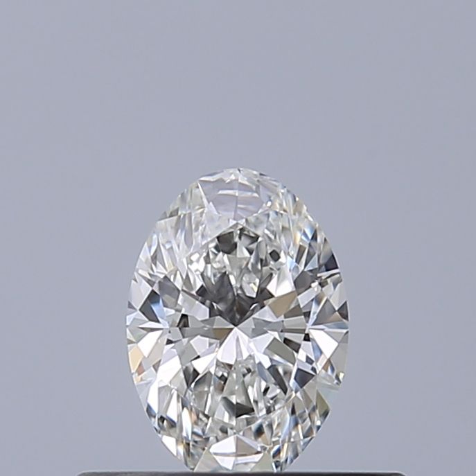 Diamante Naturale Taglio Ovale 0.32ct EX/EX F VVS1 - GIA - 5.51x3.84x2.41mm