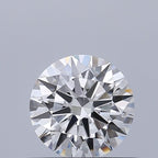 Diamante Naturale Taglio Brillante 0.52ct 3EX D IF - GIA - 5.16x5.18x3.14mm