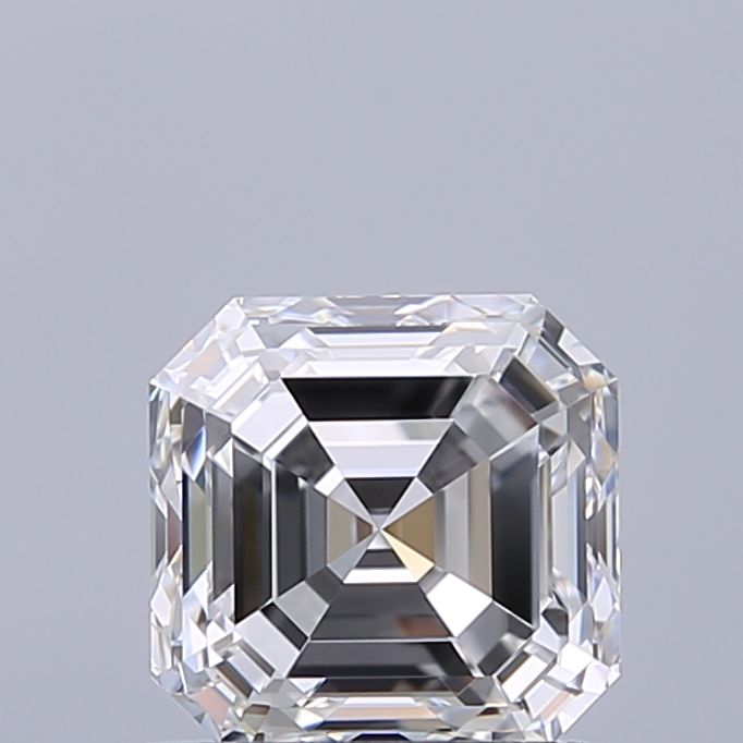 Diamante Naturale Taglio Asscher 1.02ct EX/EX F VVS1 - GIA - 5.46x5.44x3.7mm
