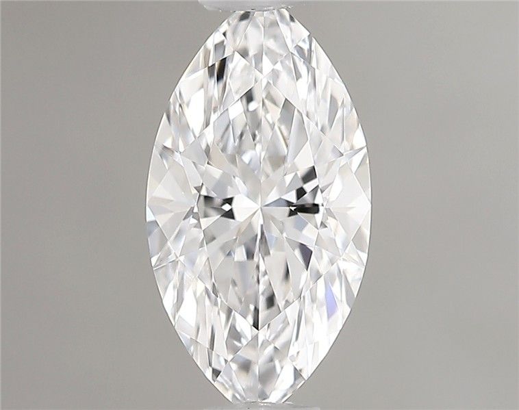 Diamante Naturale Taglio Marquise 0.5ct VG/EX D IF - GIA - 8.09x4.23x2.69mm
