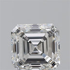 Diamante Taglio Smeraldo Quadrato 1.2ct VG/EX F VS1 - GIA - 5.84x5.77x3.91mm