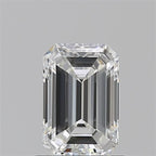 Diamante Naturale Taglio Smeraldo 0.92ct VG/EX G VVS1 - GIA - 6.97x4.67x3.06mm